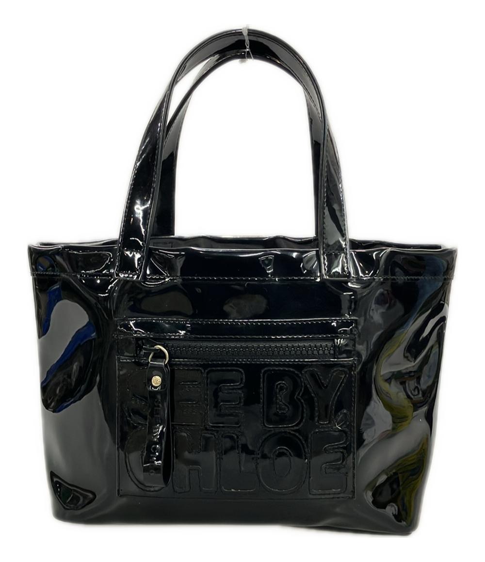 シーバイクロエ トートバッグ エナメル レディース SEE BY CHLOE
