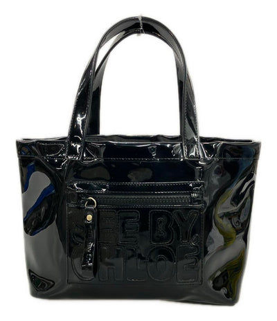 シーバイクロエ トートバッグ エナメル レディース SEE BY CHLOE