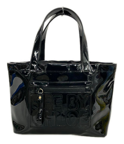 シーバイクロエ トートバッグ エナメル レディース SEE BY CHLOE