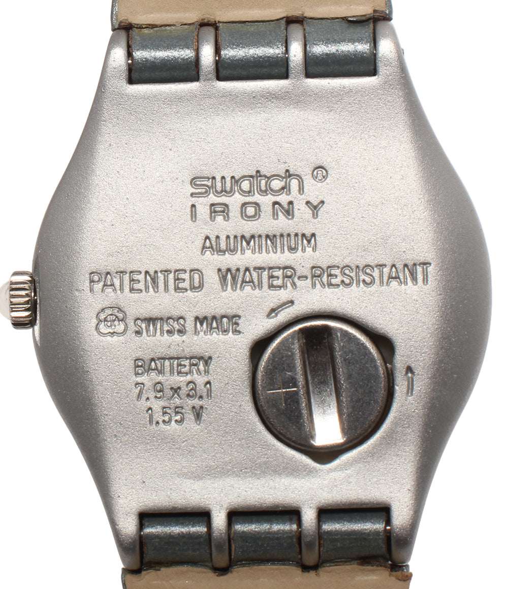 Swatch 腕時計 アイロニー IRONY クオーツ グレー レディース メンズ スウォッチ