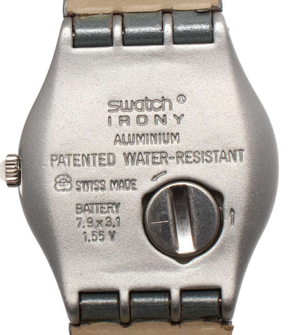 Swatch 腕時計 アイロニー IRONY クオーツ グレー レディース メンズ スウォッチ