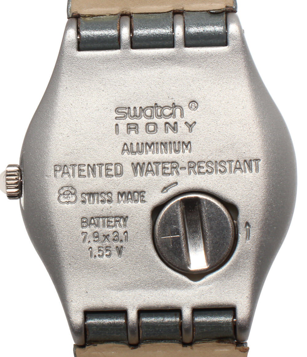Swatch 腕時計 アイロニー IRONY クオーツ グレー レディース メンズ スウォッチ