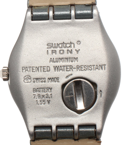 Swatch 腕時計 アイロニー IRONY クオーツ グレー レディース メンズ スウォッチ