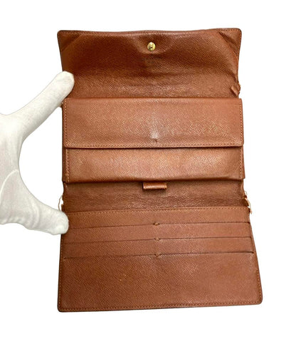 訳あり LOUIS VUITTON 三つ折り長財布 モノグラム M61217 ユニセックス ルイ・ヴィトン