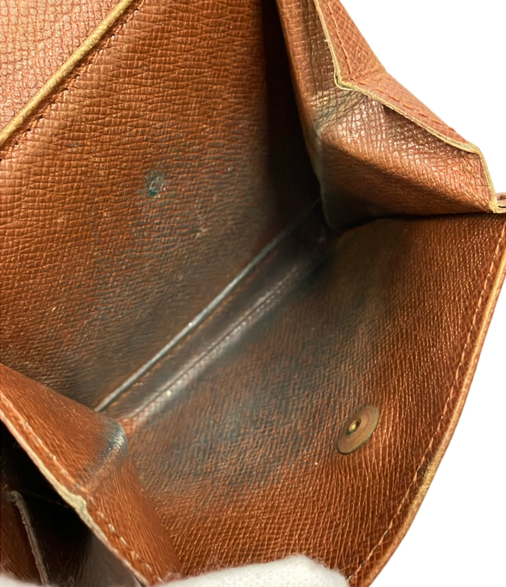 訳あり LOUIS VUITTON 二つ折り財布 ポルトフォイユ マルコ モノグラム M61675 メンズ ルイ・ヴィトン