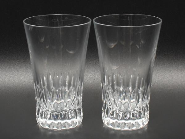 美品 バカラ グラス タンブラー 2点セット ペア グラスジャパン クリスタ Baccarat