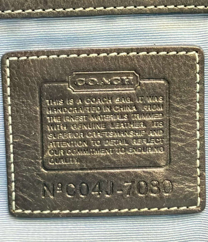 COACH ハンドバッグ ショルダーバッグ 肩掛け マイクロシグネチャー C04J-7080 レディース コーチ