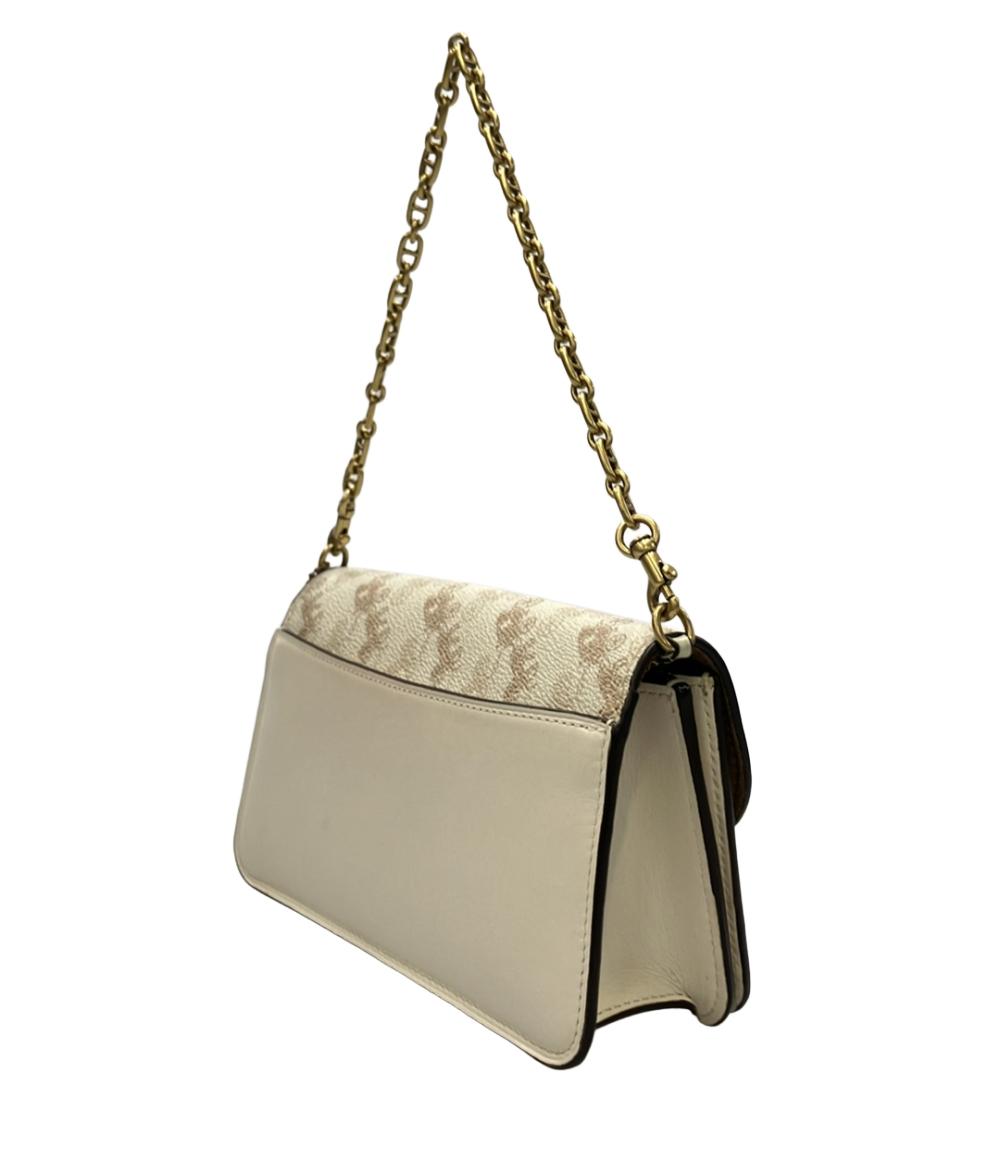 コーチ 2WAY ショルダーバッグ 斜め掛け ハンドバッグ ビートクロスボディクラッチ キャンバス ウィズ ホース アンド キャリッジ C0831 レディース