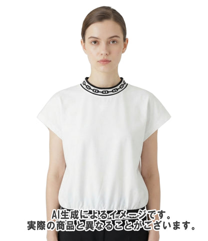 HERMES シェーヌダンクル 半袖Tシャツ レディース SIZE 36 (S) エルメス