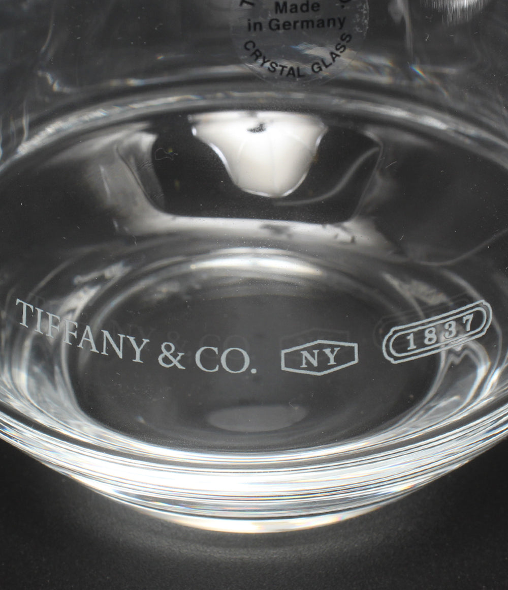 美品 Tiffany & Co. グラス タンブラー 2点セット ペア 1837 ティファニー