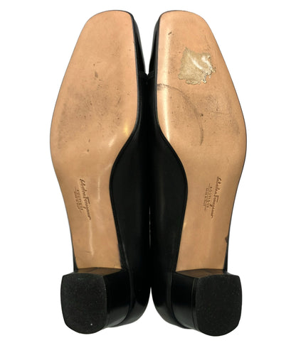 Salvatore Ferragamo ガンチーニスクエアトゥパンプス レディース SIZE 8 1/2 サルヴァトーレフェラガモ