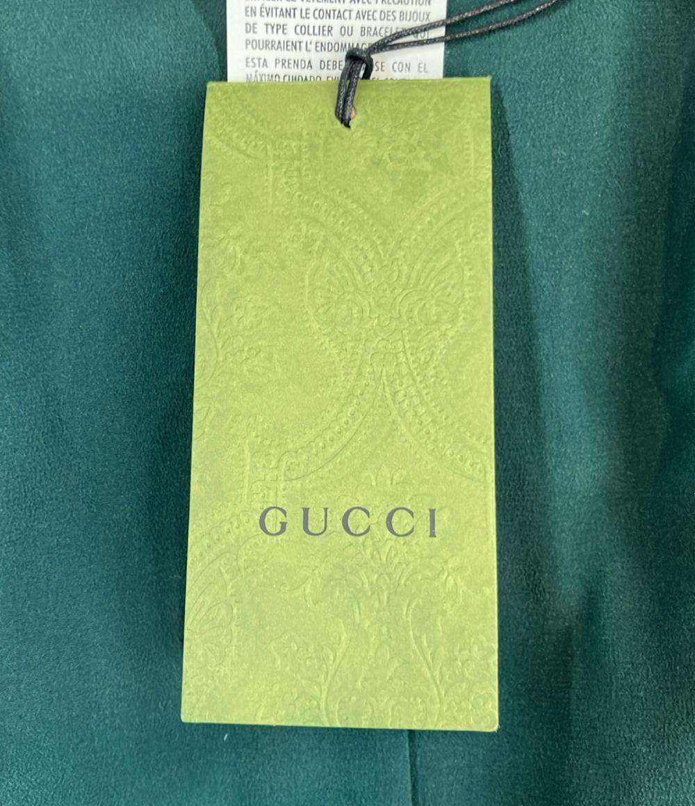美品 GUCCI ジャケット 半袖 スパンコール ショート タグ付き 653449XKBITI レディース SIZE S グッチ