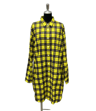 美品 コムデギャルソンオムプリュス 長袖シャツワンピース レディース SIZE L (L) COMME des GARCONS HOMME PLUS