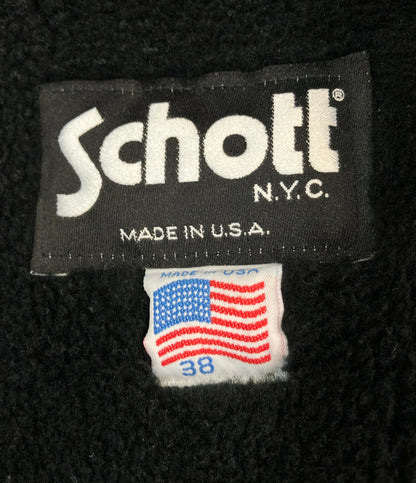 schott シングルライダースジャケット ジップアップ ライナー付き 441PP メンズ SIZE 38 (S) ショット