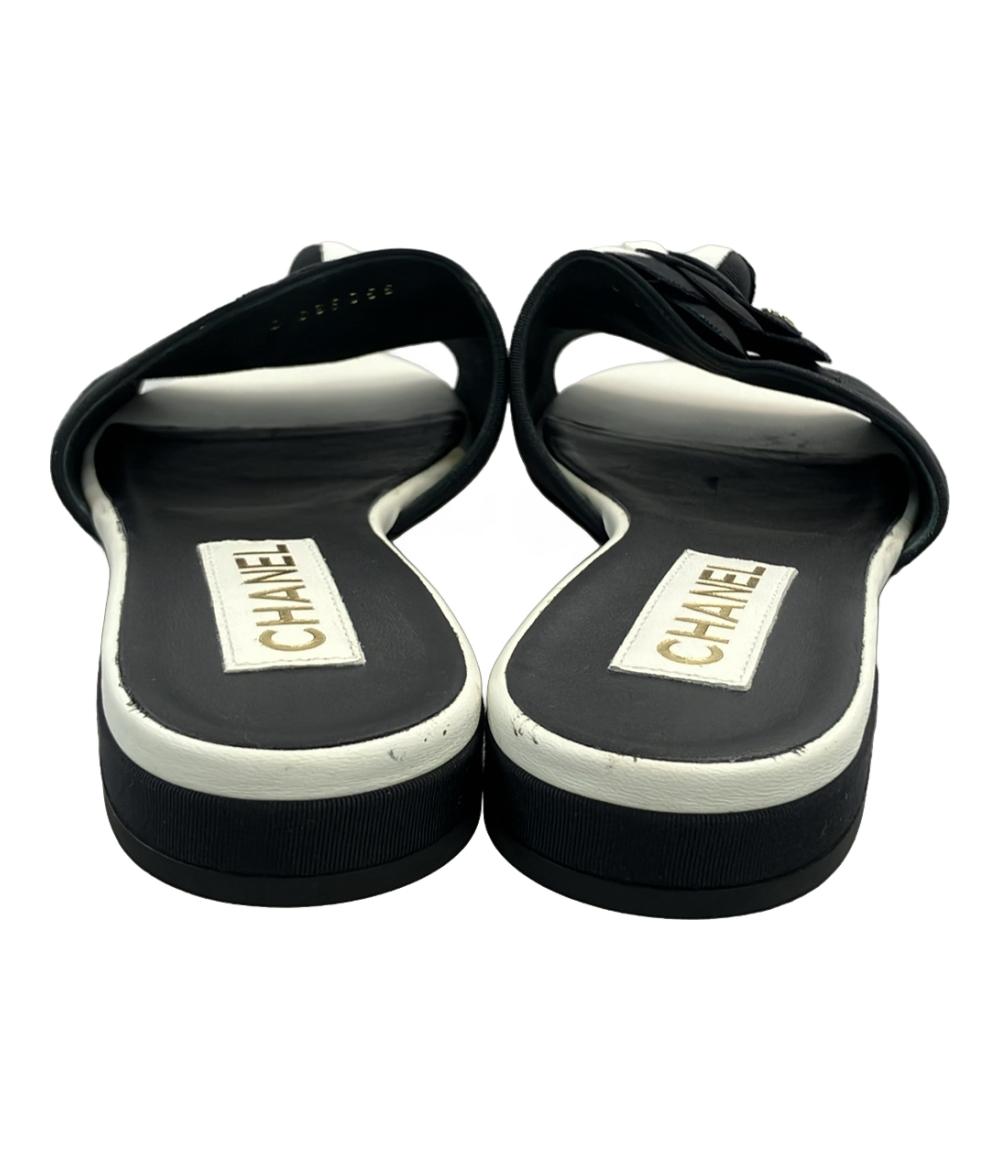 CHANEL カメリアサンダル レディース SIZE 39 (XL) シャネル