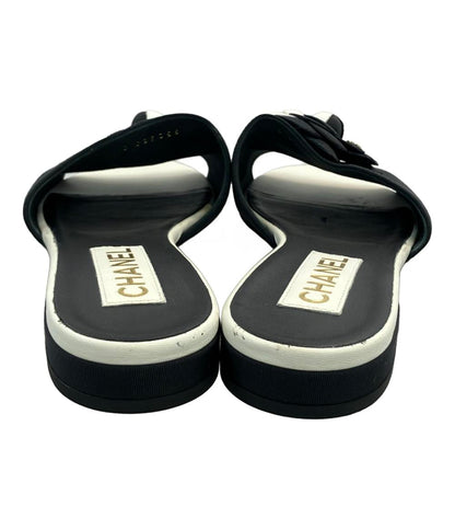 CHANEL カメリアサンダル レディース SIZE 39 (XL) シャネル