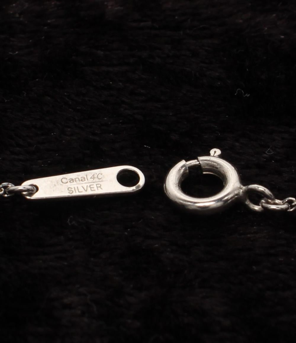 美品 canal4℃ ネックレス SV 2020 レディース カナルヨンドシー