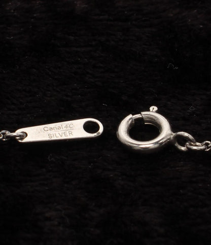 美品 canal4℃ ネックレス SV 2020 レディース カナルヨンドシー