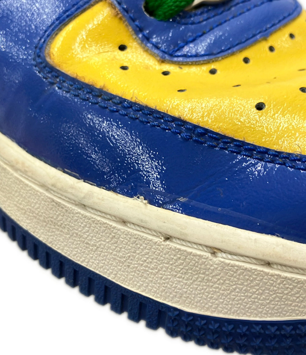 NIKE ローカットスニーカー エアフォース1 プレミアム ブラジルW杯 309096-441 メンズ レディース SIZE 25.0 ナイキ