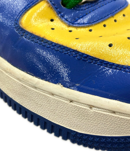 NIKE ローカットスニーカー エアフォース1 プレミアム ブラジルW杯 309096-441 メンズ レディース SIZE 25.0 ナイキ