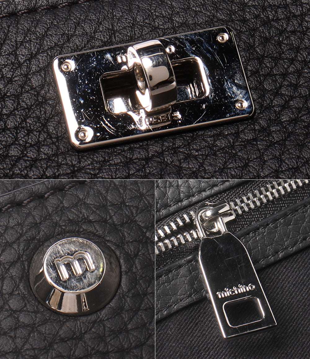Michino Paris 2WAY ハンドバッグ ショルダーバッグ 肩掛け 斜め掛け オペラ レディース ミチノパリ