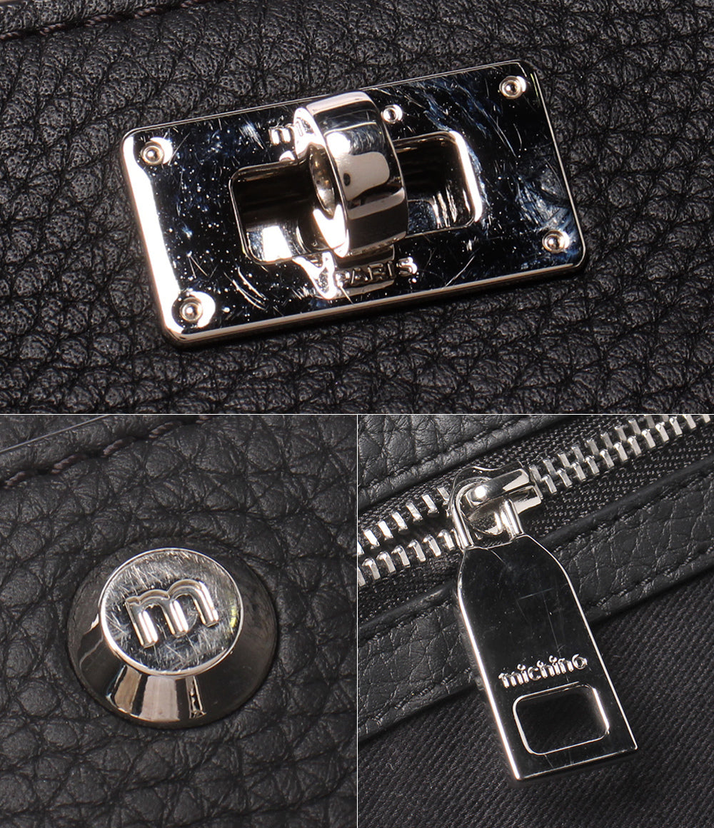 Michino Paris 2WAY ハンドバッグ ショルダーバッグ 肩掛け 斜め掛け オペラ レディース ミチノパリ