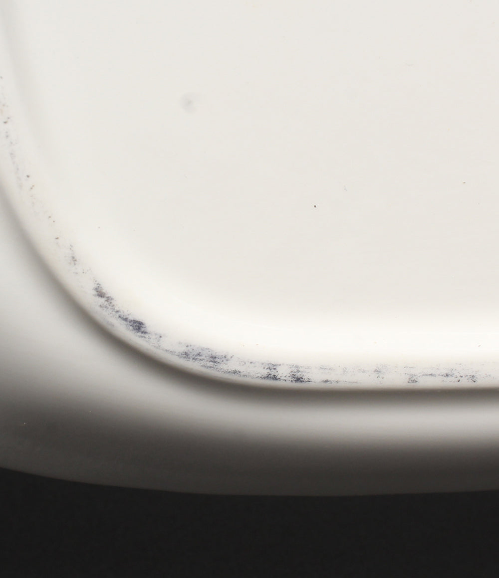 WEDGWOOD スパイラルトレイ スクエア 皿 21cm ワイルドストロベリー ウェッジウッド