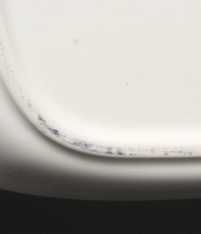 WEDGWOOD スパイラルトレイ スクエア 皿 21cm ワイルドストロベリー ウェッジウッド