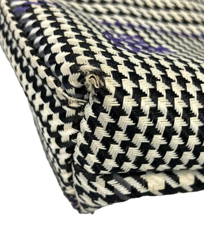 RALPH LAUREN ショルダーバッグ 斜め掛け 千鳥格子柄 ハウンドトゥース柄 レディース ラルフローレン