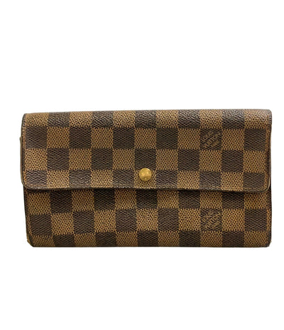 LOUIS VUITTON 長財布 ポシェットポルトモネクレディ モノグラム M61725 レディース メンズ ルイ・ヴィトン