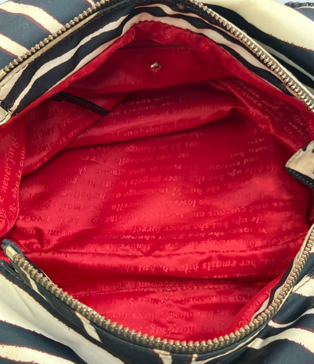 Kate Spade ショルダーバッグ 肩掛け シマウマ柄 ゼブラ柄 レディース ケイトスペード