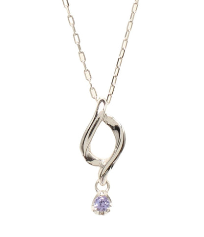 美品 ヨンドシー ネックレス K10 タンザナイト レディース 4℃