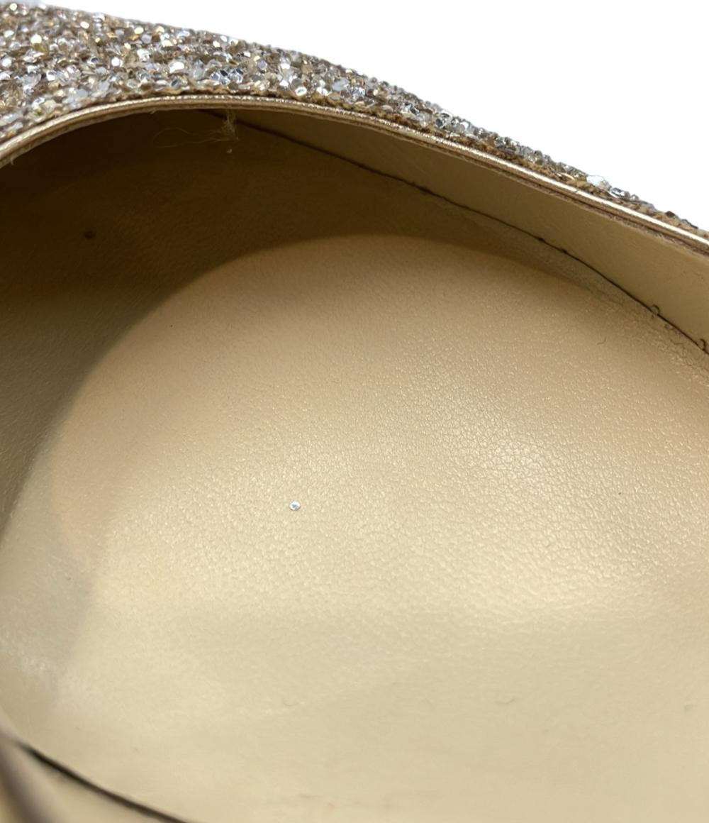 Jimmy Choo ポインテッドトゥグリッターパンプス AZA レディース SIZE 36 1/2 (23.5cm) ジミーチュウ