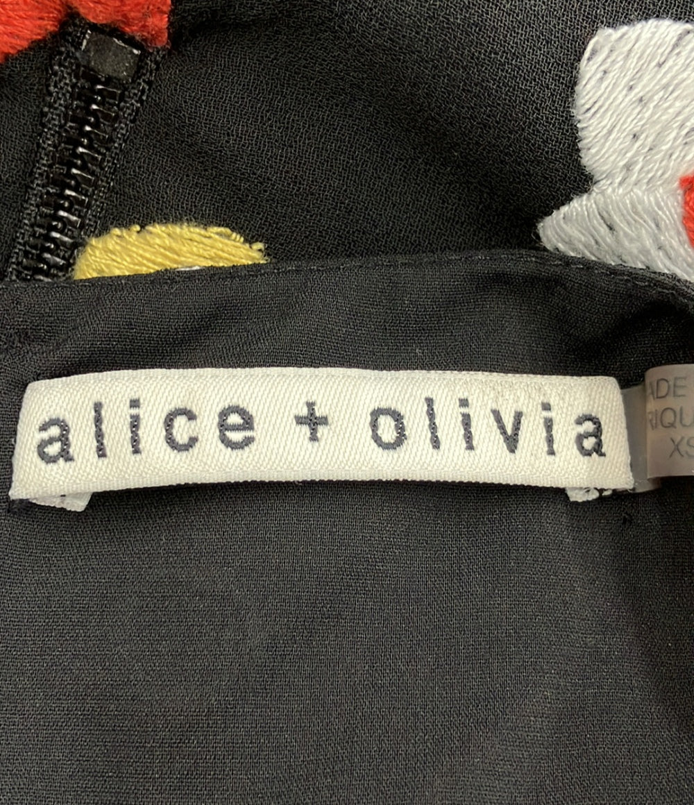 アリスアンドオリビア 長袖ワンピース レディース SIZE XS (XS) alice+olivia