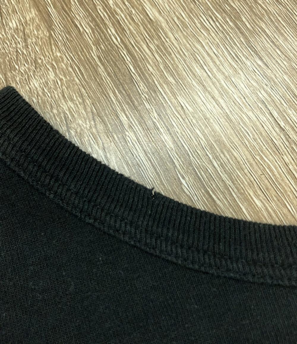 サンローラン 半袖Tシャツ ダメージ加工 TY74 673411 Y36LW 1050 メンズ SIZE XS SAINT LAURENT