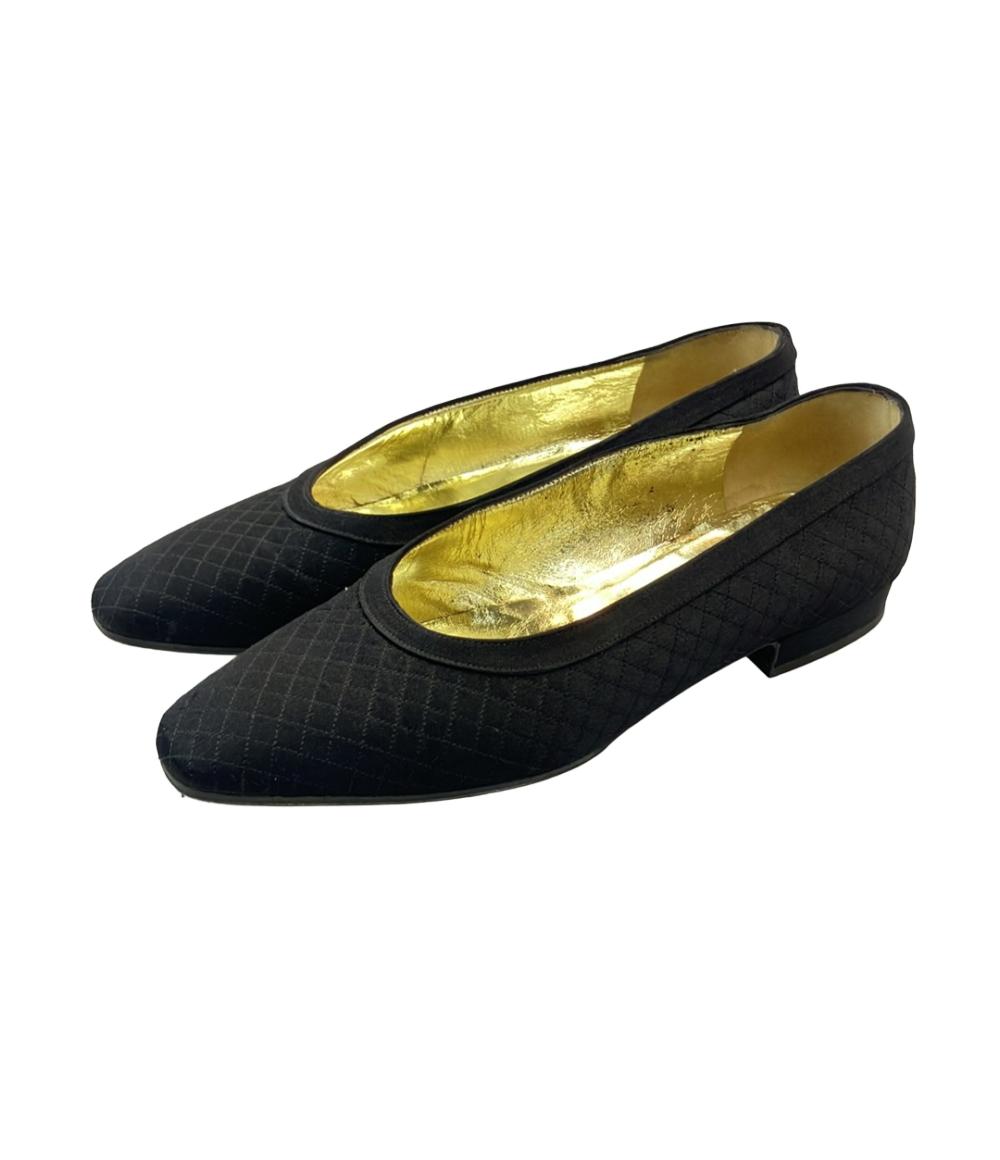 CHANEL フラットパンプス マトラッセ レディース SIZE 37 (24cm) シャネル