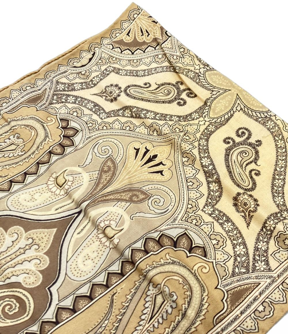 ETRO カシミヤ ペイズリー柄 ストール ETRO（エトロ） ストール カシミヤ混 ペイズリー ストール