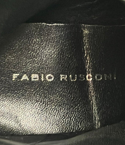 美品 FABIO RUSCONI レースアップブーツ ショートブーツ サイドジップ F-5893 レディース SIZE 37 (23.5cm) ファビオルスコーニ