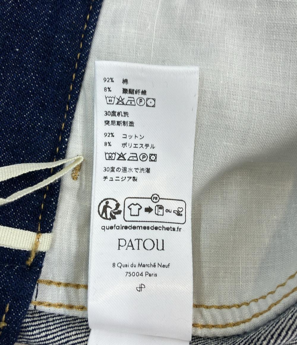 PATOU デニムパンツ アイコニック タグ付き DENIM ICONIC TROUSERS TR0030008602D レディース SIZE 36 (M) パトゥ