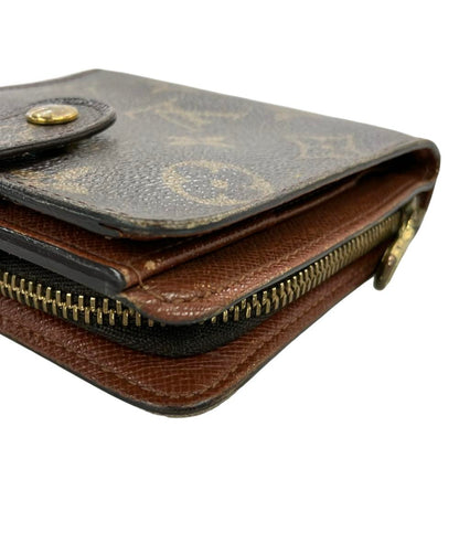 LOUIS VUITTON 二つ折り財布 モノグラム コンパクトジップ M61667 ユニセックス ルイ・ヴィトン