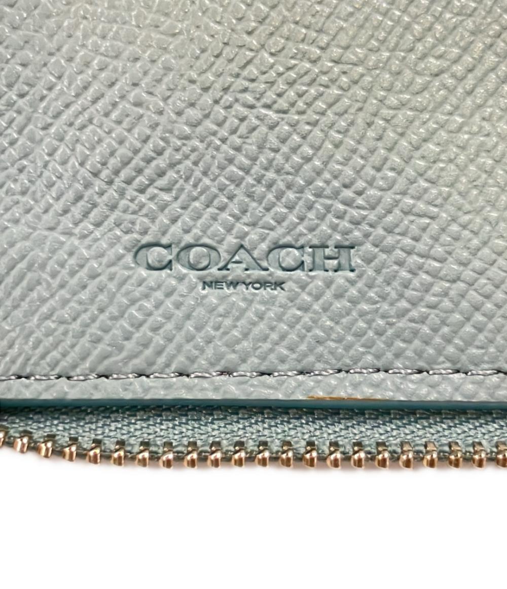 コーチ ラウンドファスナー長財布 レディース COACH