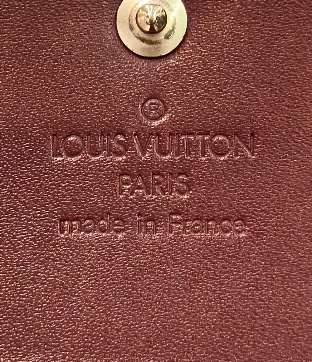 LOUIS VUITTON Wホック 三つ折り財布 モノグラムマット ポルトモネ