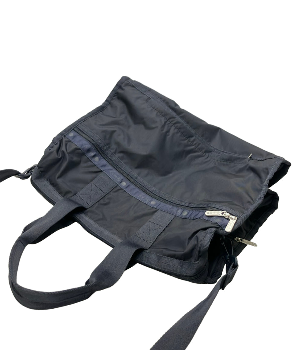 美品 LeSportsac 2way ボストンバッグ ショルダーバッグ 斜め掛け レディース メンズ レスポートサック