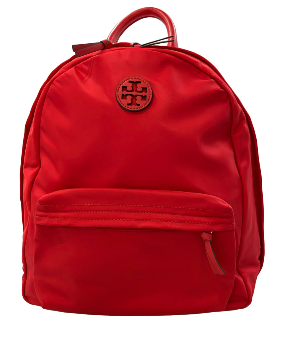 【美品】Tory Burch 赤　レザーリュック　保存袋付 美品 Tory Burch リュック レディース トリーバーチ – Rehello by BOOKOFF