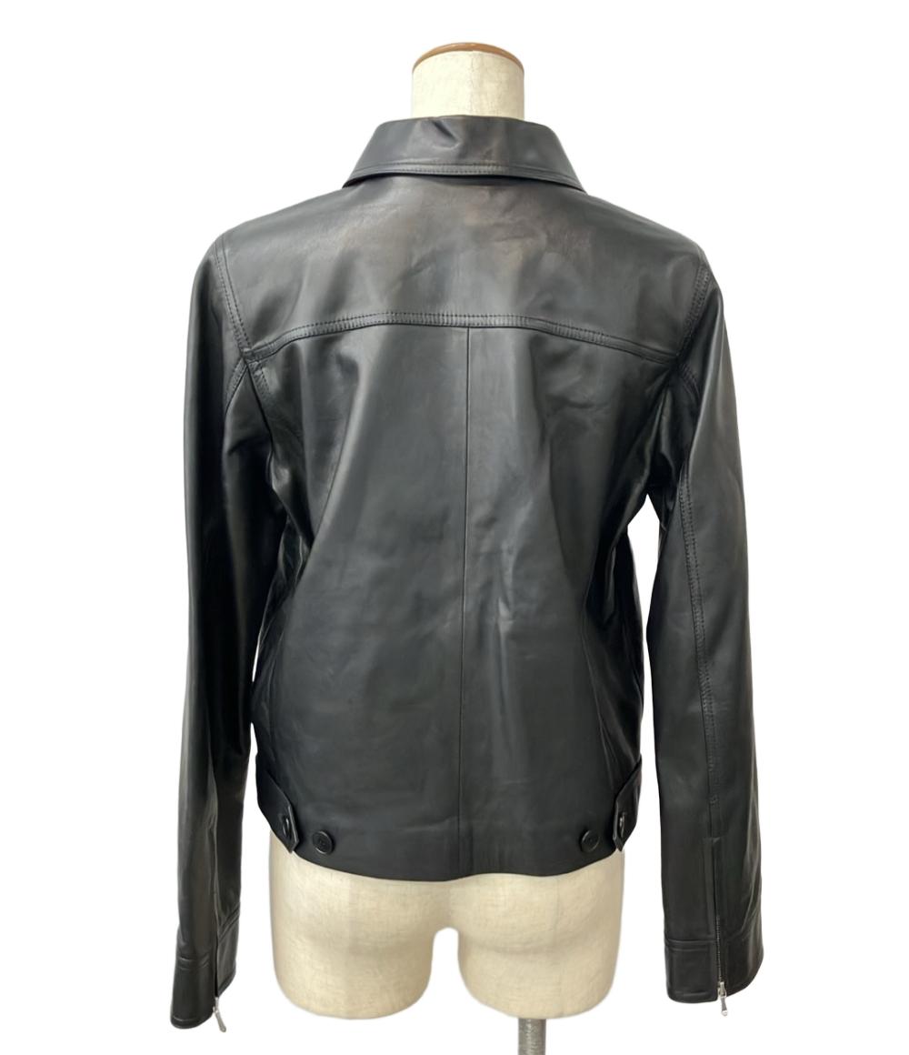 美品 アニエスベー レザージャケット レディース SIZE 38 (S) agnes b.