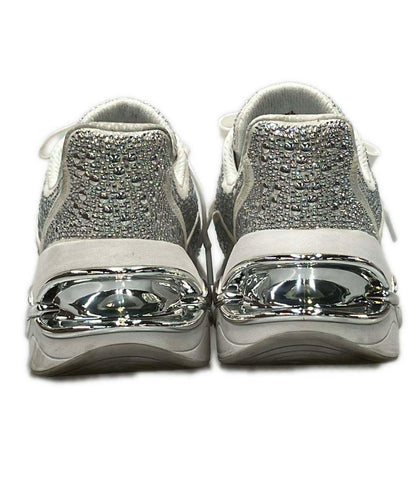 マイケルコース ローカットスニーカー トニ エンベリッシュド リネンブレンド トレーナー 43S5TRFS1D レディース SIZE 6 (M) MICHAEL KORS