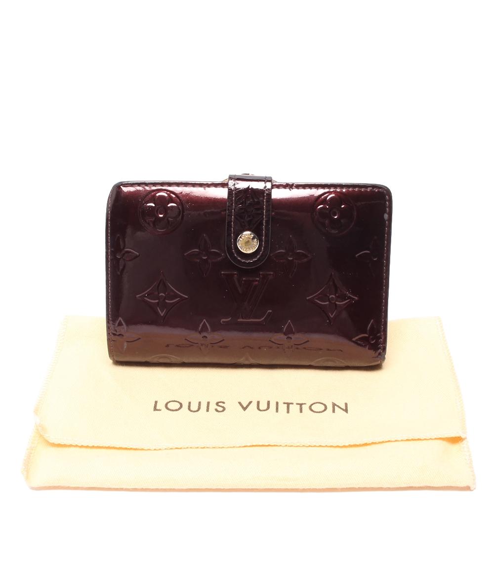 ルイ・ヴィトン 二つ折り財布 ポルトフォイユ ヴィエノワ ヴェルニ M93521 レディース LOUIS VUITTON