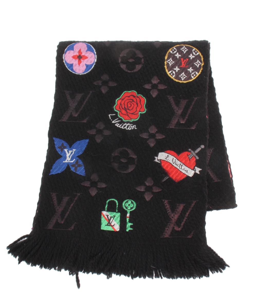 LOUIS VUITTON マフラー エシャルプ ロゴマニア LVストーリーズ M71060