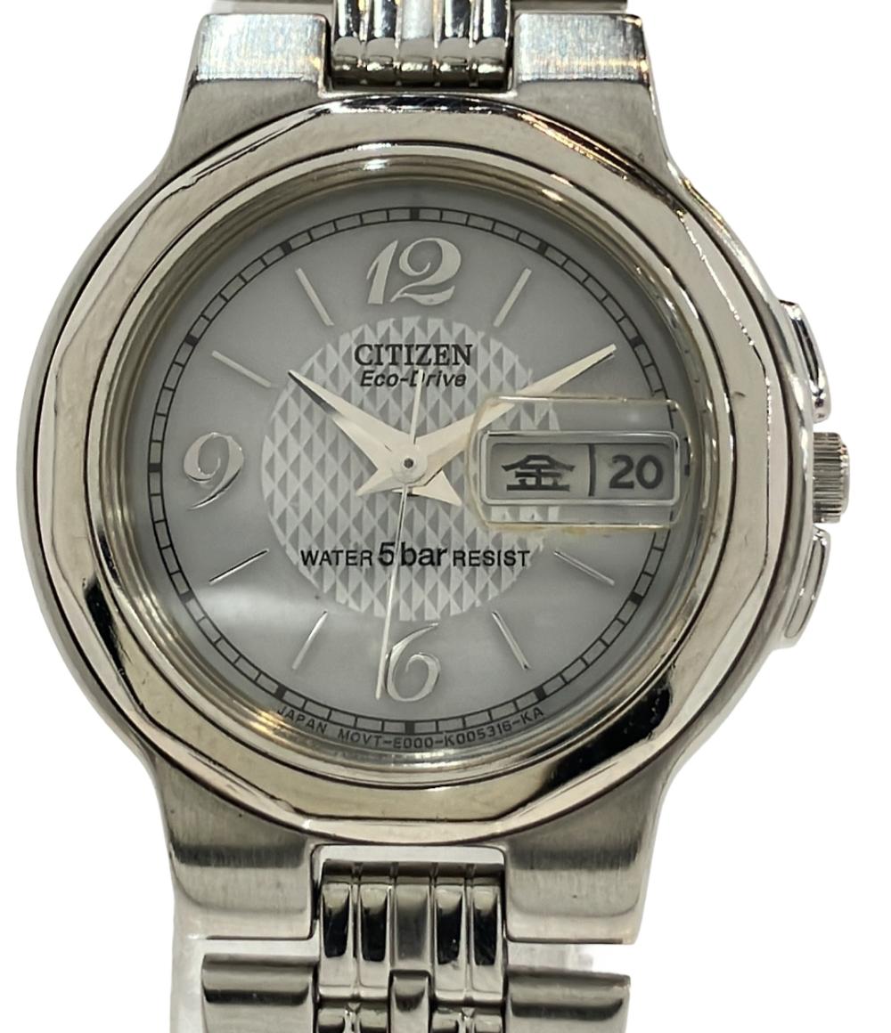 シチズン 腕時計 Eco-Drive ソーラー ホワイト E000-K003342 レディース CITIZEN