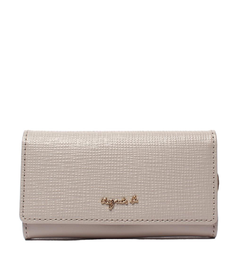 美品 agnes b. 6連キーケース キーリング付き レディース メンズ アニエスベー